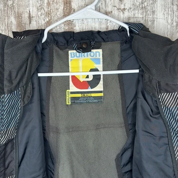 BURTON Dryride Snowboard Ski Hooded jacket sz Small